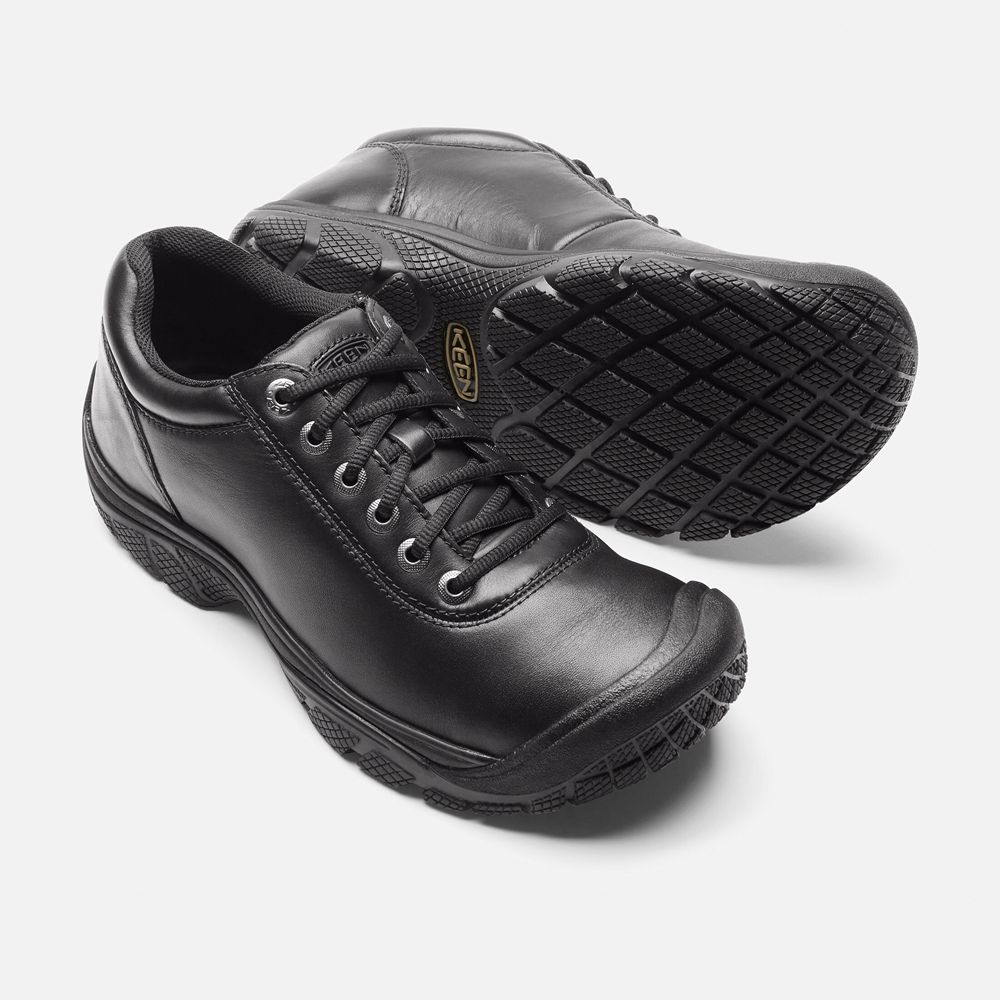 Pantofi Keen Romania Barbati Negrii Ptc Dress 3590-AEYNU